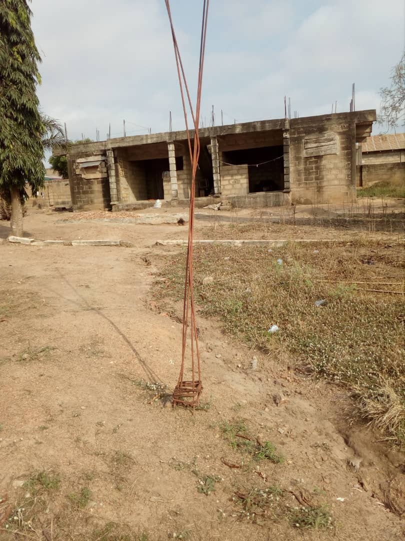 MAIN ROAD 2 PLOTS PROPERTY AT KASOA