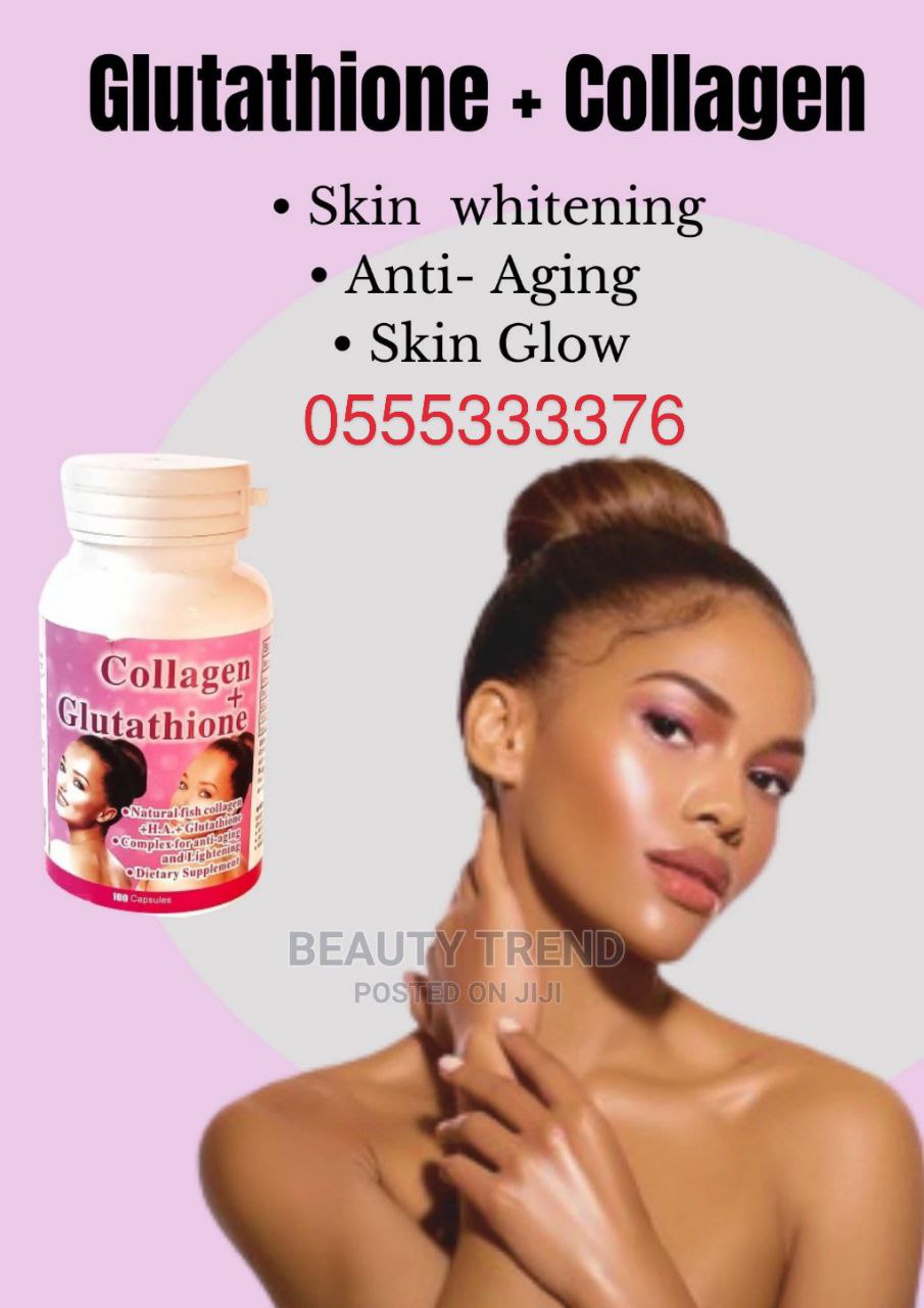 Collagen + Glutathione Capsules skin whitening